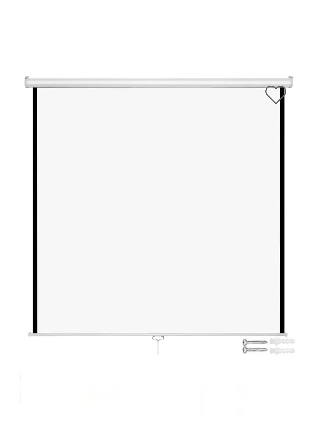 Pantalla de proyección para proyector 178 x 178 cm