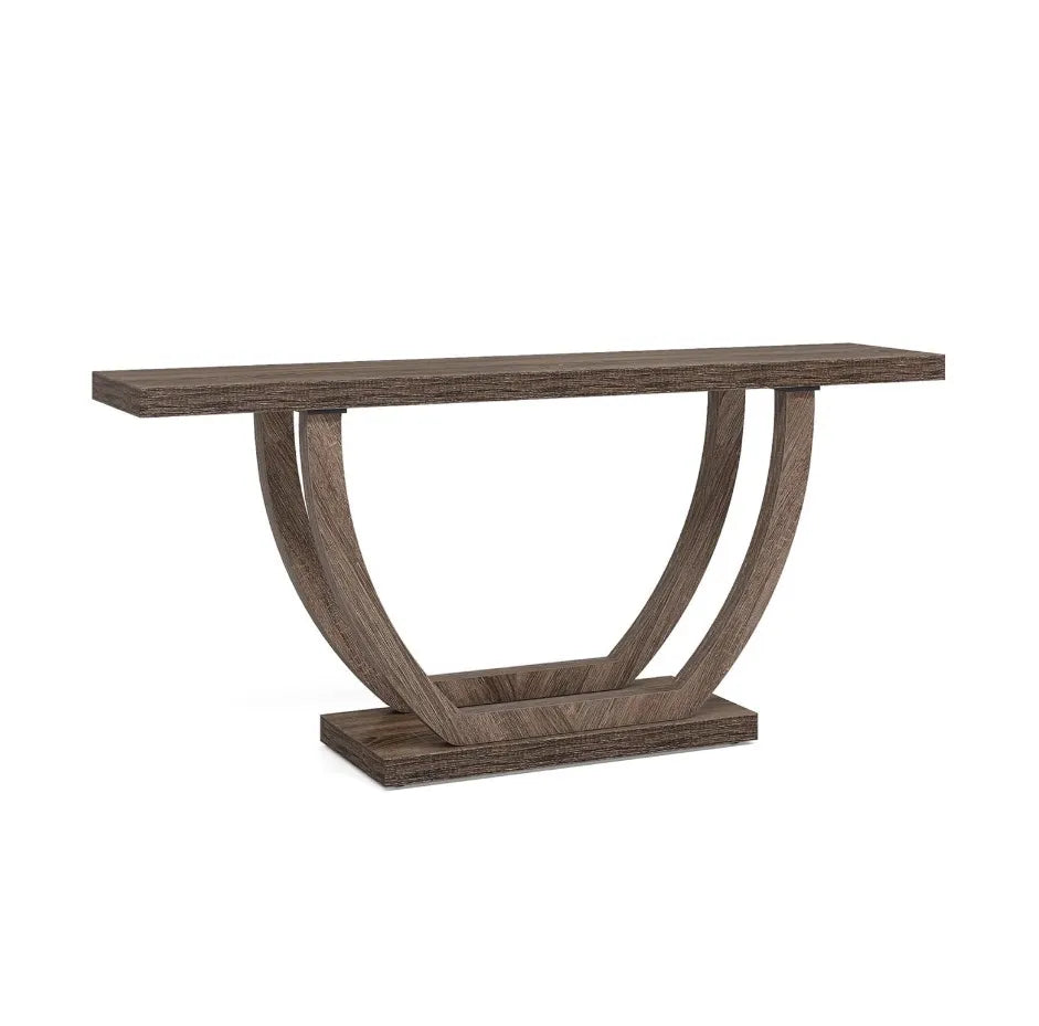 Mesa de consola de madera maciza