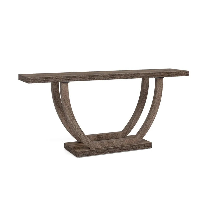 Mesa de consola de madera maciza