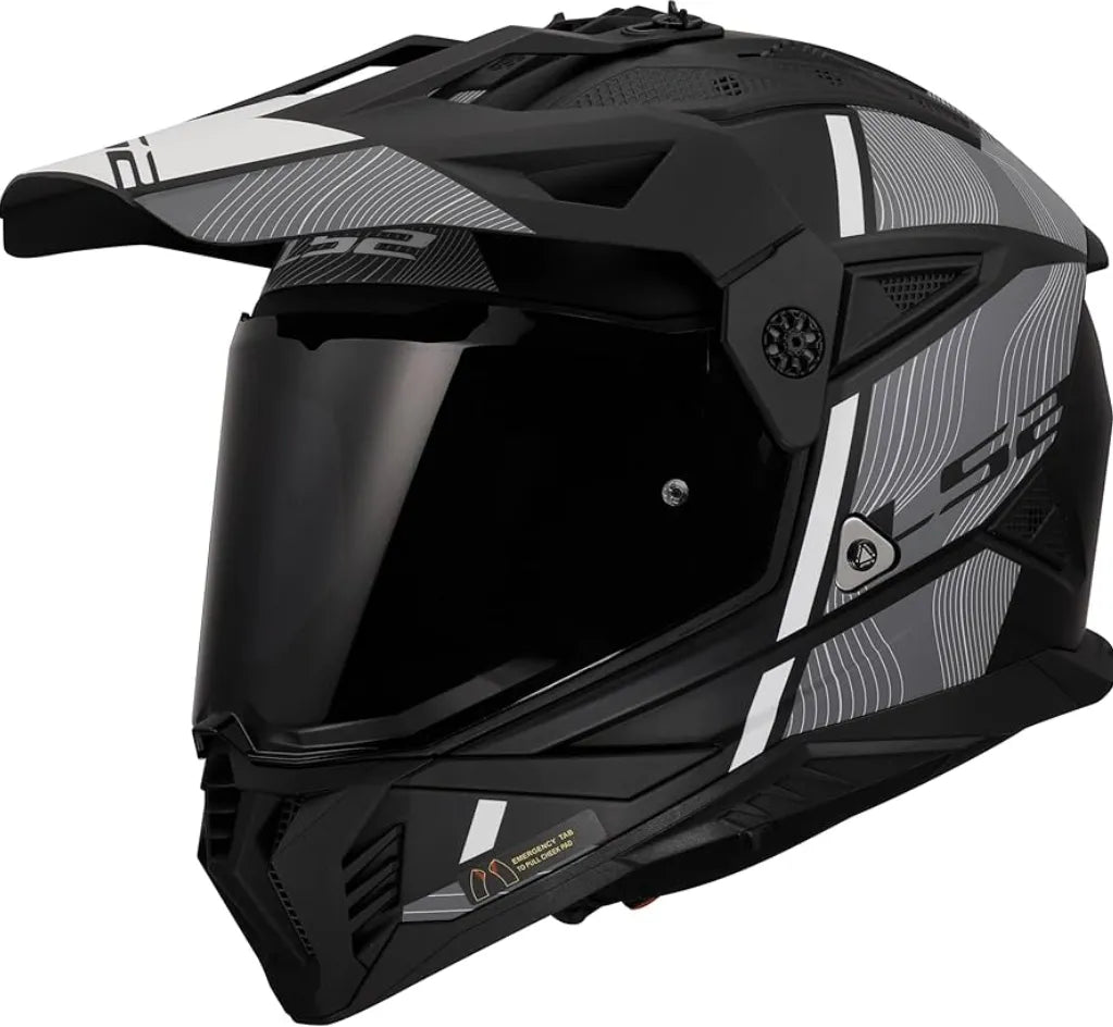 Casco de moto tipo Cross talla L - Ls2