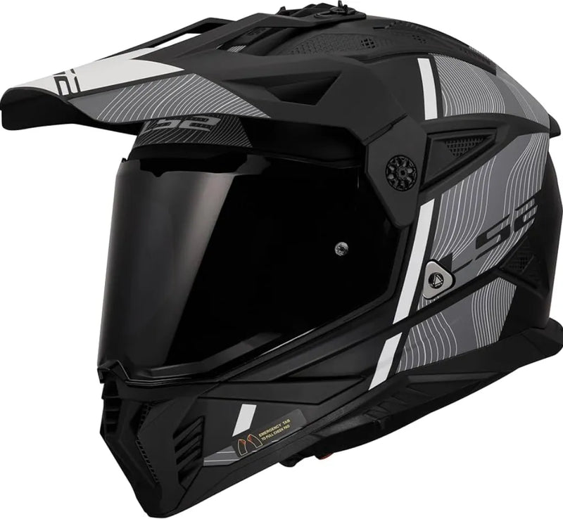 Casco de moto tipo Cross talla L - Ls2