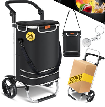 Carrito de la compra de 56L - Kesser