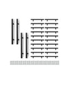 Tirador Cocina Acero Inoxidable Negro Mate