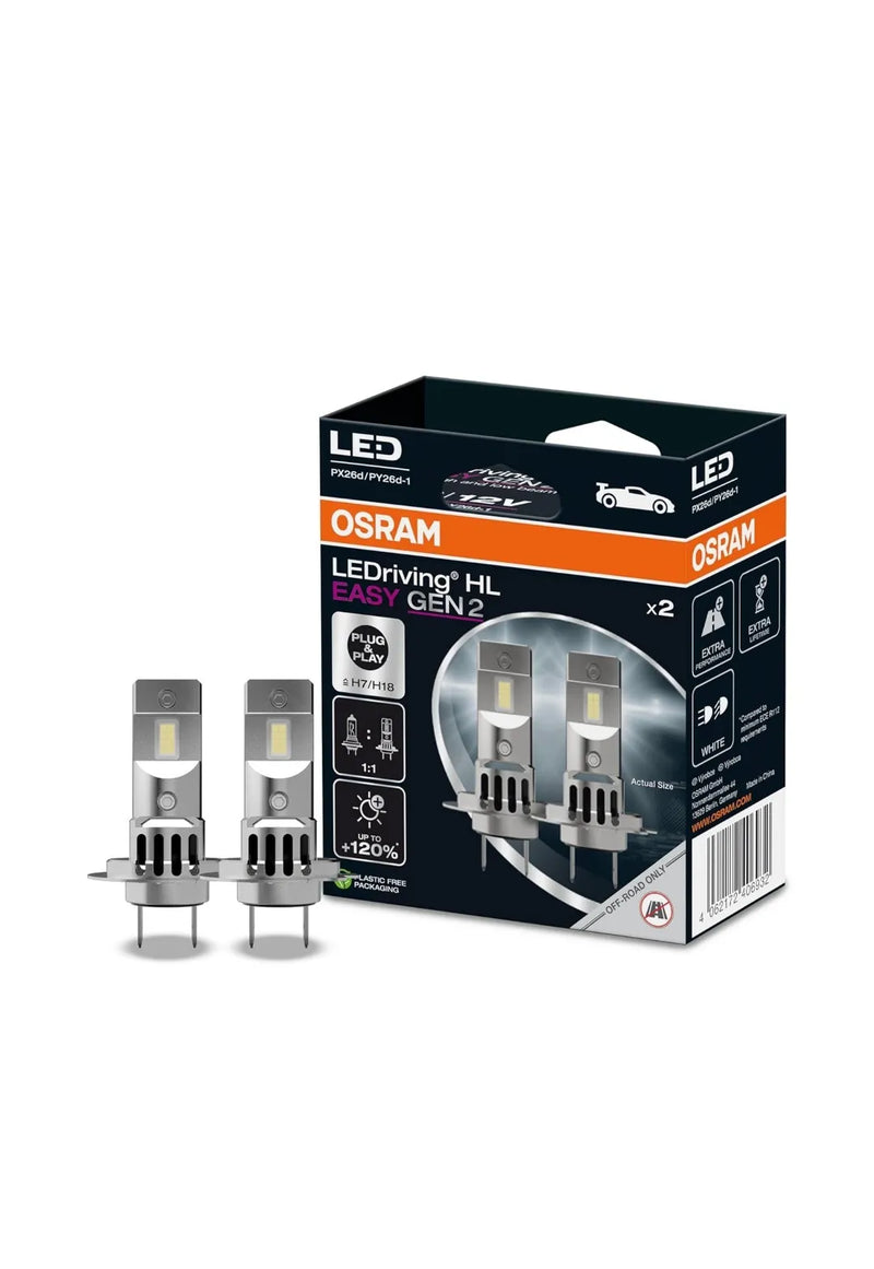 lámpara LED de luz de carretera y de cruce OSRAM LEDriving HL EASY GEN 2