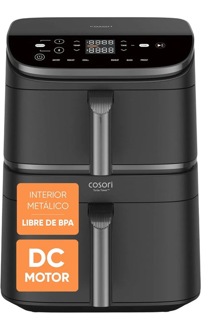Freidora de aire con doble cesta - Cosori