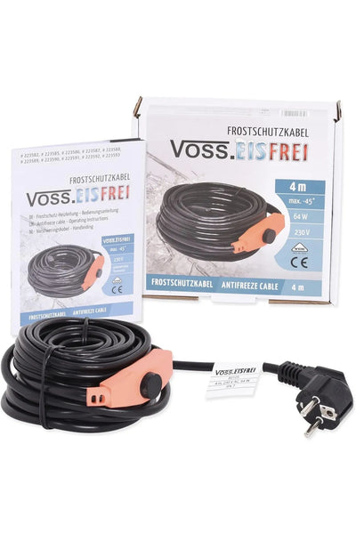 Cable calefactor anticongelante con termostato integrado