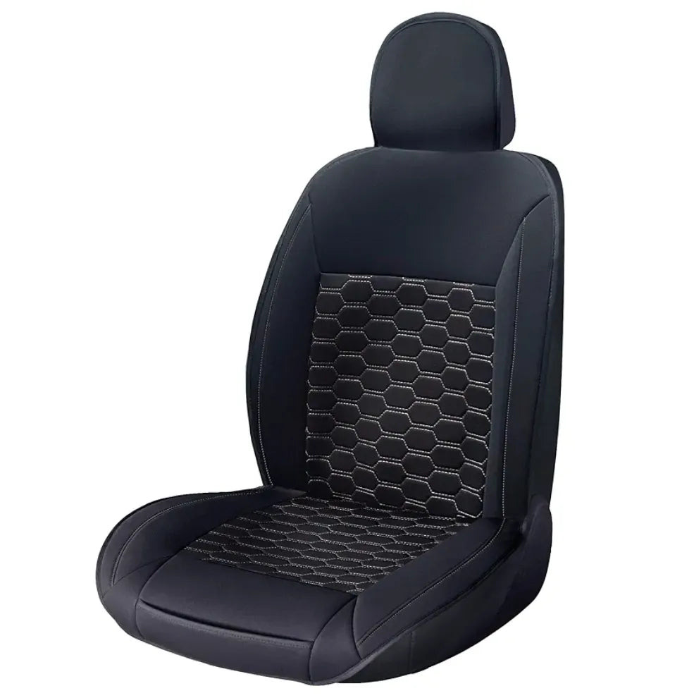 Respaldo de asiento coche negro y blanco - Sumex