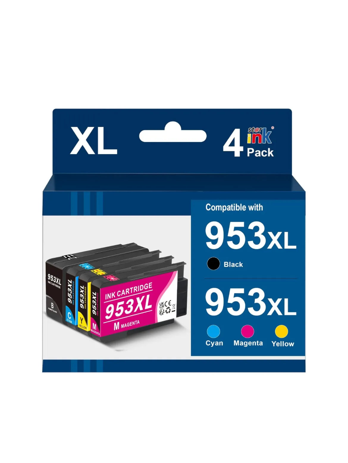 Cartucho de Tinta HP 4 Pack Starink