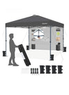 Gazebo plegable de 3x3 m - YAHEETECH