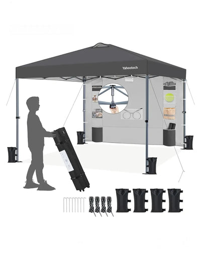 Gazebo plegable de 3x3 m - YAHEETECH