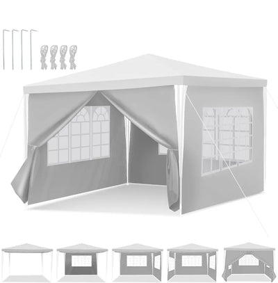 Carpa de jardín con paredes 3x3 - Vounot