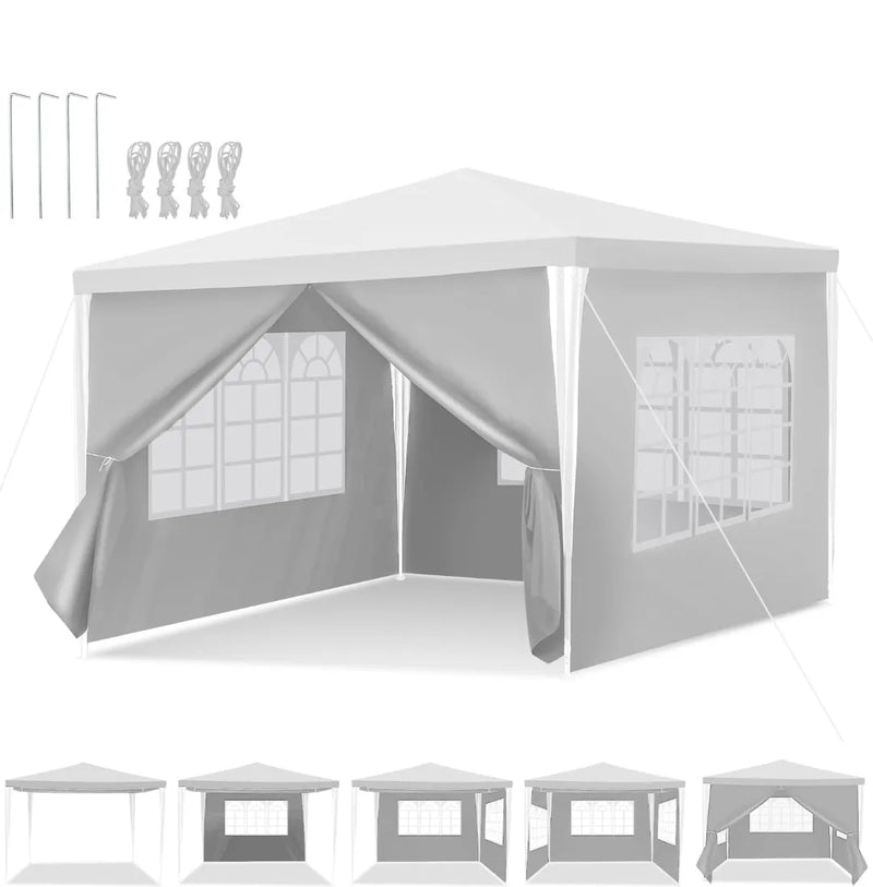 Carpa de jardín con paredes 3x3 - Vounot