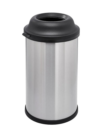 Cubo de basura redondo abierto Amazon Basics