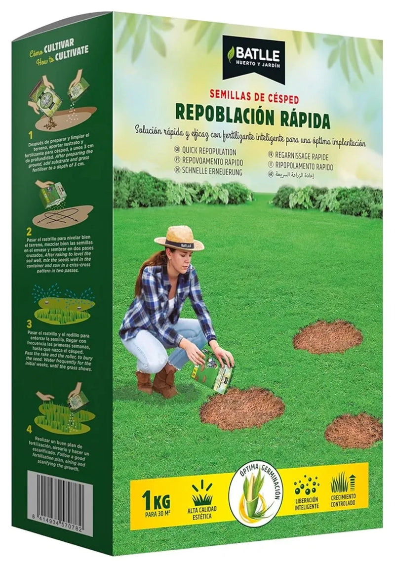 Césped de repoblación rápida Batlle
