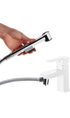 Alcachofa de Bidet de lavabo con Soporte y Flexo