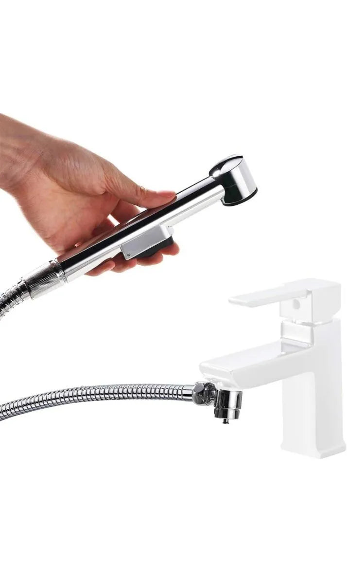 Alcachofa de Bidet de lavabo con Soporte y Flexo