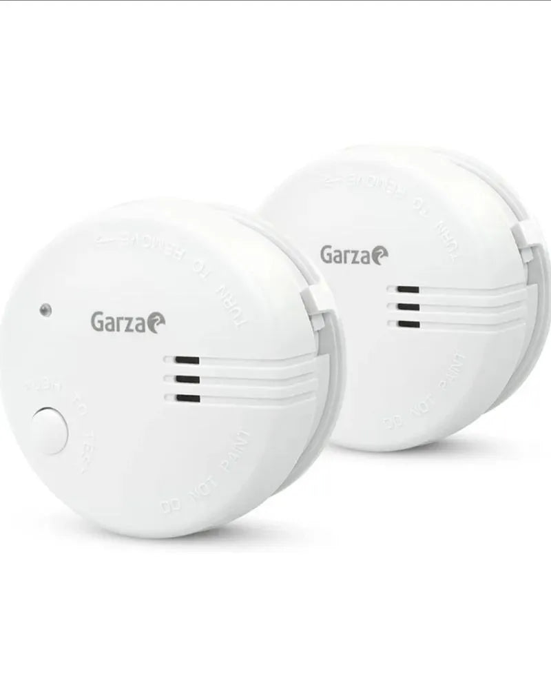 Garza - Juego de 2 Mini Detectores de Humo