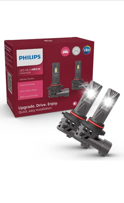 lámpara para faros de coche HB3 HB4 philips