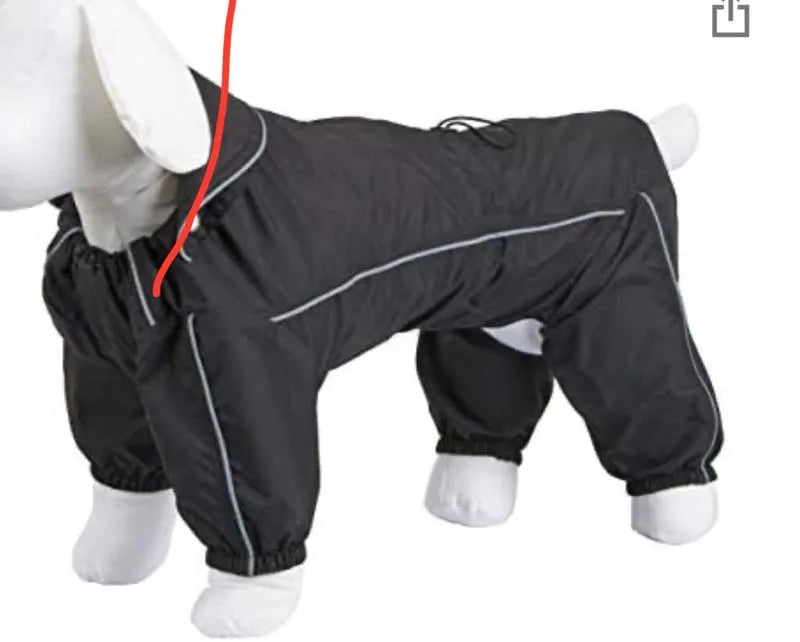 Impermeable Manchester, Negro, 70 cm