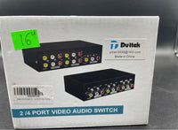 Port Video Audio Switch