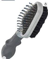 Cepillo dual para perros y gatos