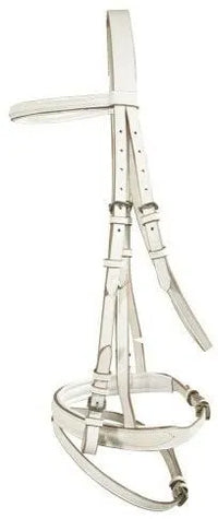 Brida de Piel Blanca Completa