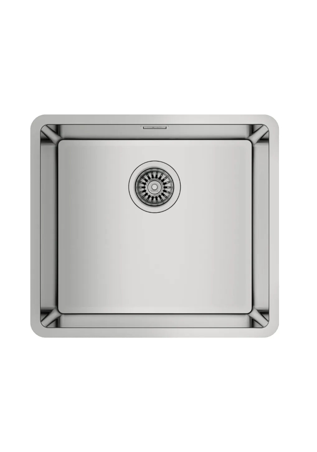 Fregadero Bajo Encimera 1 Cubeta Acero Inox 18/10, Radio R15 TEKA