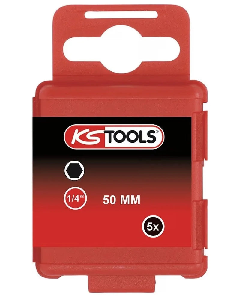 Punta para tornillos con encastre hexagonal KS Tools