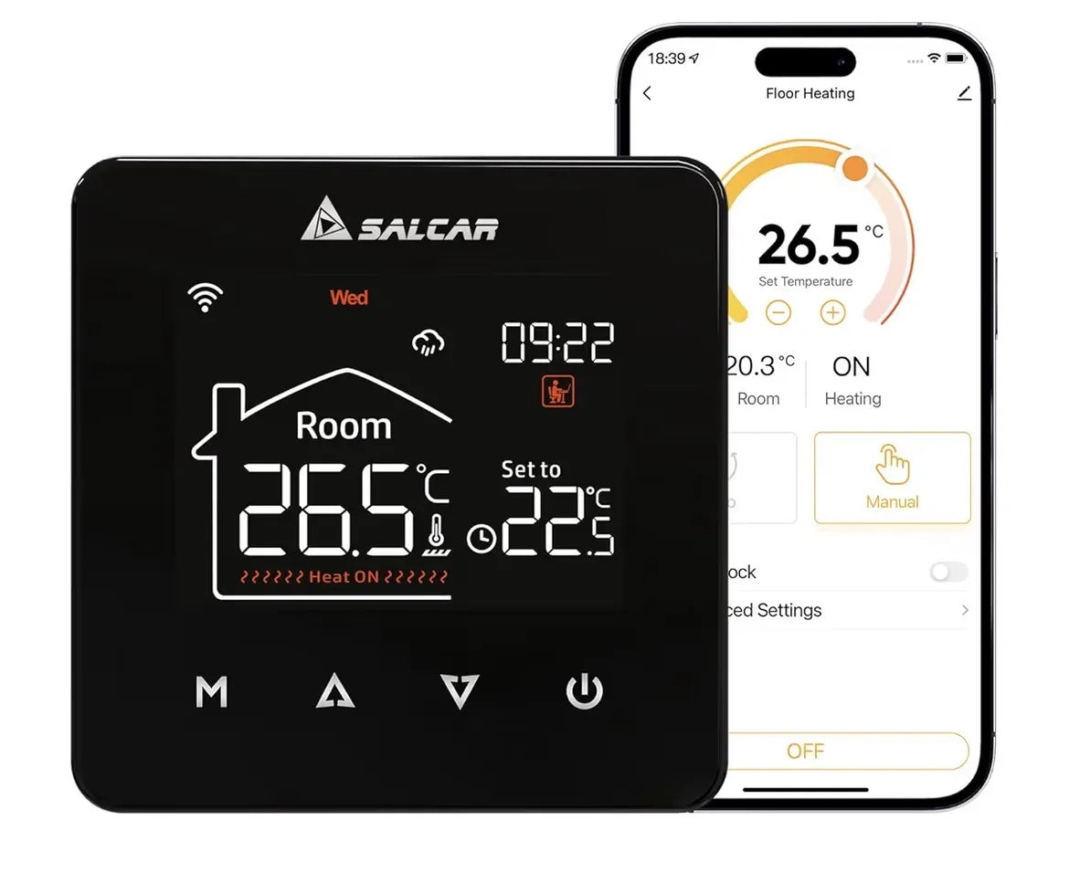 Termostato WiFi Smart para calefacción SALCAR