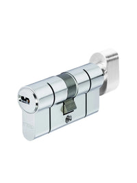 Cilindro de botón niquelado Z60/K30 ABUS
