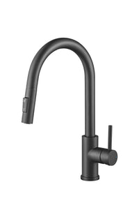 Grifo Cocina Extraible Negro CECIPA