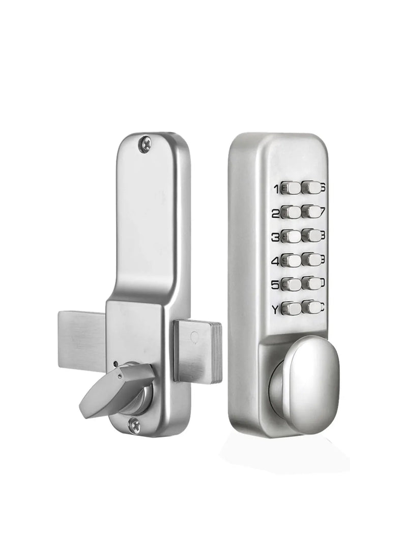 Cerradura de puerta mecánica sin llave con teclado digital