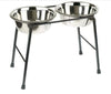 Comedero doble con soporte Classic Pet