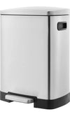 Cubo de basura con 2 compartimientos - Amazon basics