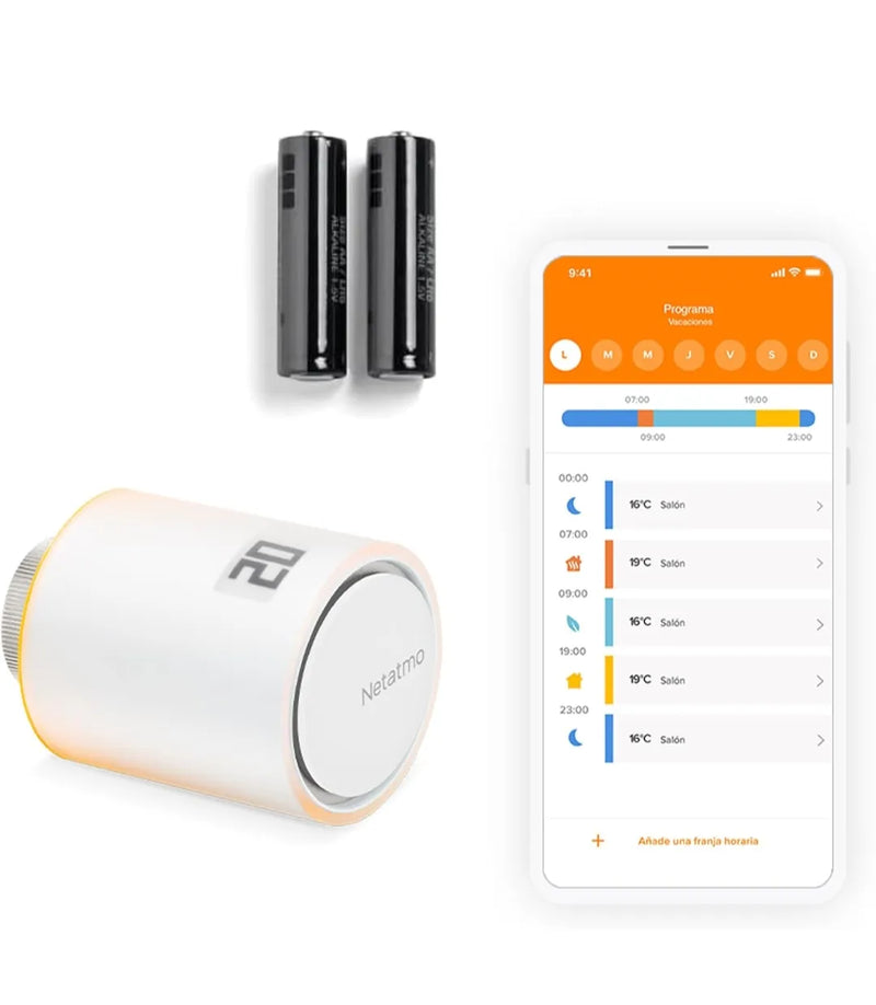 Valvulas termostáticas wifi - Netatmo