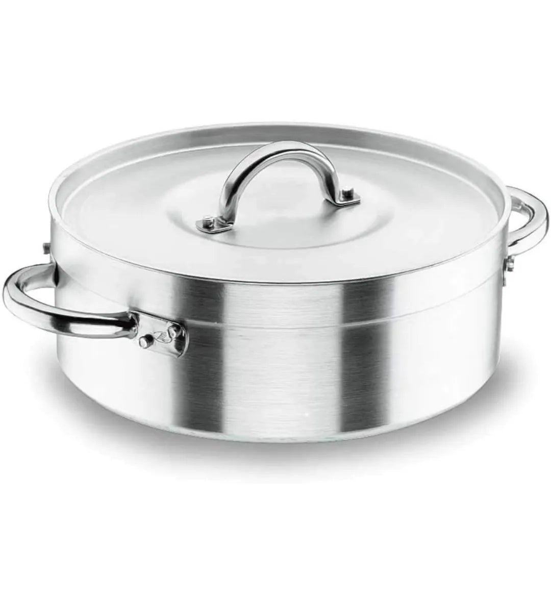 Cacerola plateada de 38cm - Lacor