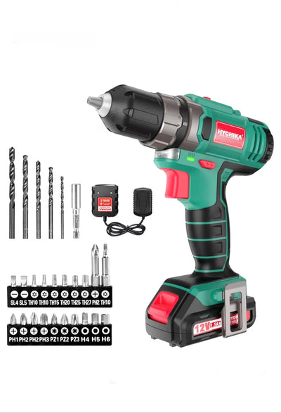 HYCHIKA Taladro Atornillador 12V - HYCHIKA