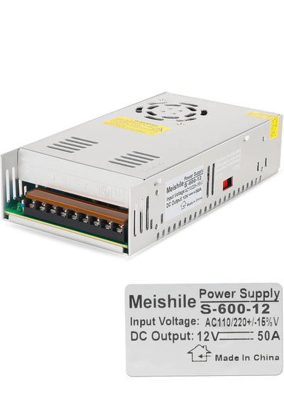 Fuente de alimentación DC 12V 50A 600W