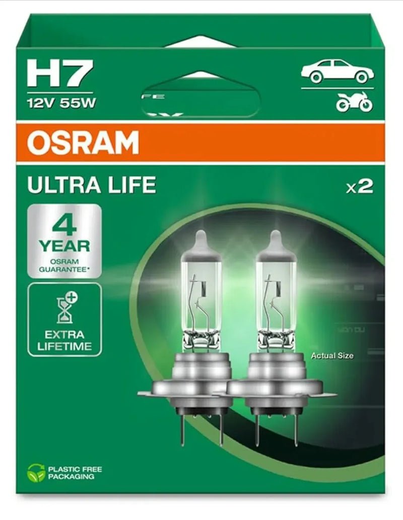 Lámparas halógenas para faros OSRAM
