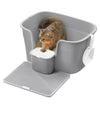 Arenero para gatos