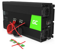Inversor de corriente DC AC GREEN CELL 1500W