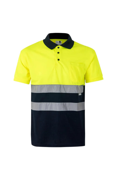 Polo Bicolor Manga Corta VELILLA