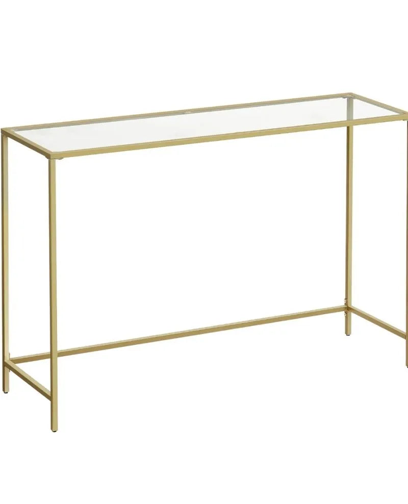 Mesa de consola de vidrio