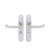 Juego de tiradores de acero inoxidable para puerta Bricard