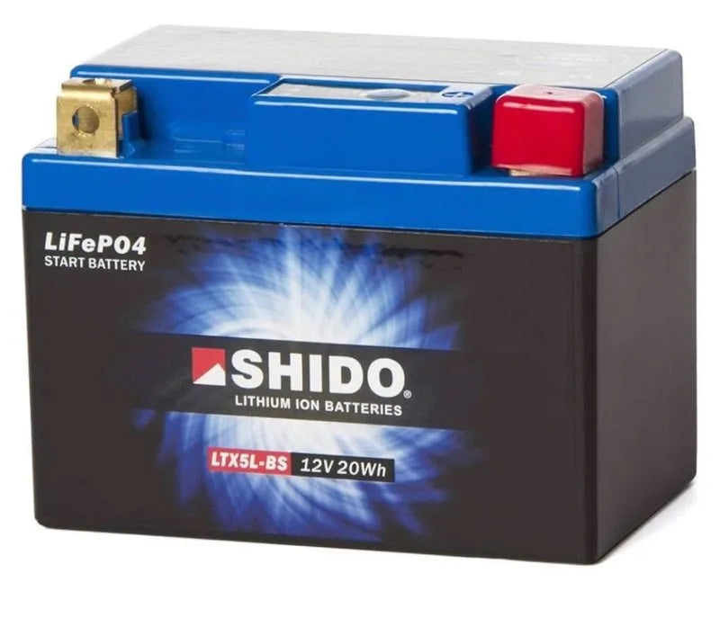 Batería LiFePO4 SHIDO LTX5L-BS 12V 20Wh