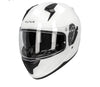 Casco de moto CURVE blanco