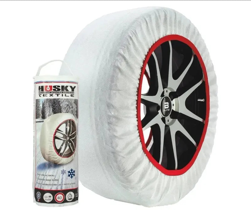 Cadena de nieve textil Husky