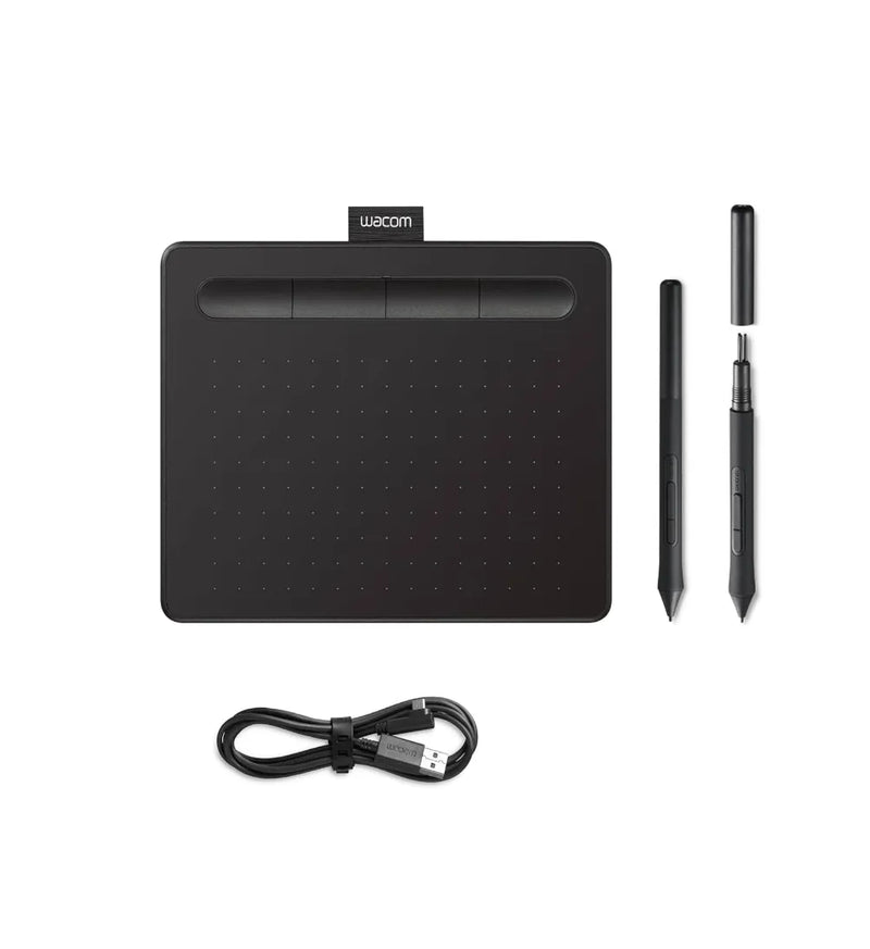 Tableta Gráfica Wacom Intuos Small con Lápiz Negro