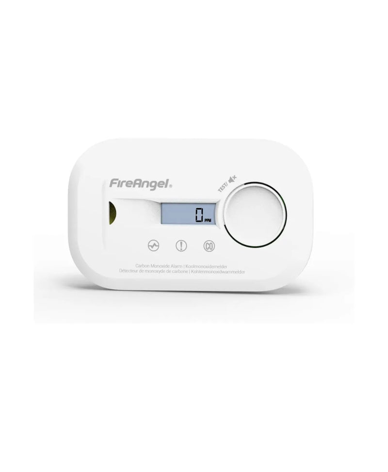 Detector de Monóxido de Carbono con Pantalla Fire Angel