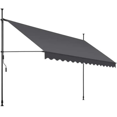 Toldo plegable para balcón 400x180